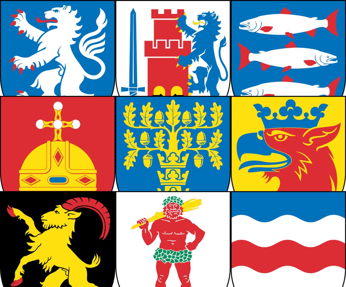 Svenska landskapsvapen